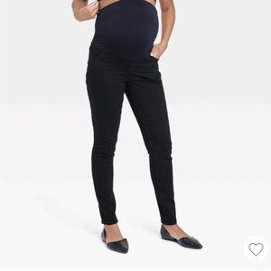 Over Belly Skinny Maternity Pants - Isabel Maternity by Ingrid & Isabel™ Black